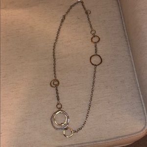 Premier Designs Gold and Silver Necklace